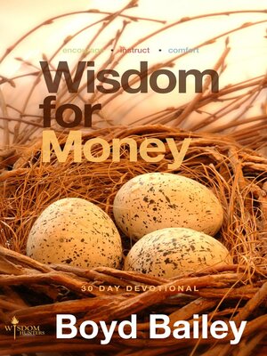 cover image of Wisdom for Money